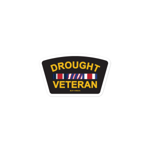 Drought Veteran Sticker